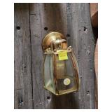 Wall-Mounted Brass Lantern