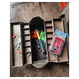 Metal Tool Box With Contents