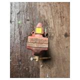 Small Red Bench Vise