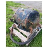 Metal Storage Drum with Attachments