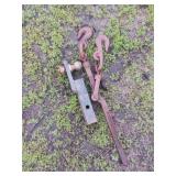 Chain Binder and Hitch 2" Ball