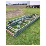 4 X BID Pallet Racking Four Sections 14FT