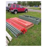 4 X BID Four Sections Pallet Racking