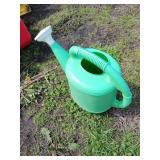 Green Plastic Watering Can
