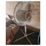Metal Standing Floor Fan