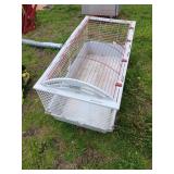Plastic and Metal Animal Cage