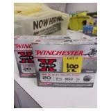 2 X BID Winchester 20-Gauge Slug Ammo