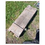 Wooden Toolbox with Tools Included