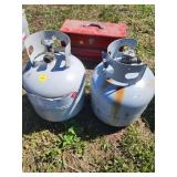 2xBID Propane Tanks