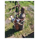 Oxy-Acetylene Torch Set With Tanks