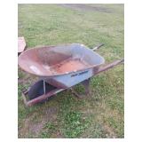 True Temper Steel Wheelbarrow