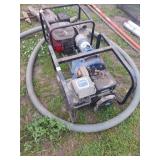Two Trash Pumps with Issues