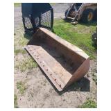 72IN Quick Attach Bucket