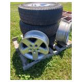 5X BID 17-Inch Jeep Rims