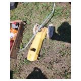 Yellow Rotary Push Lawn Mower
