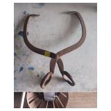 Vintage Iron Ice Tongs