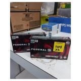 2X BID Federal 223 REM Ammo, 20-Rd Boxes