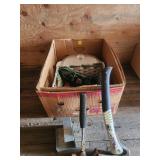 Boxed Lot of Tools and Cookware