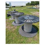 3X BID Plastic Wire Spools