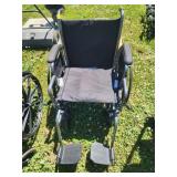 Lightweight Black Wheelchair