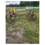 Vintage Metal Wagon Frame