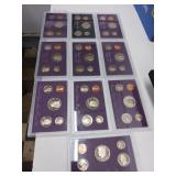 10X BID 1983-1991 US Proof Sets Collection