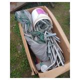 Boxed Green Canopy with Parts