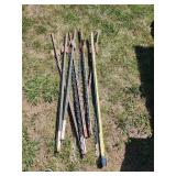 10x 5ft Metal Fence Posts