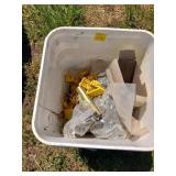 Bucket of Fence Clips