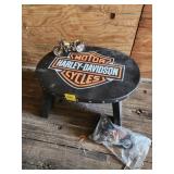 Harley-Davidson Stool With Models