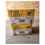 2xBID XL Latex Gloves