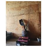 Fishing Poles and Tackle Box Set