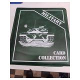 Military Card Collection Binder