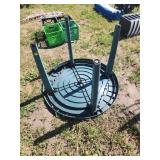 Green Plastic Outdoor Table