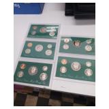 5X BID 1994-1998 U.S. Mint Proof Sets