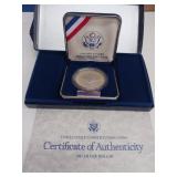 1987 US Constitution Silver Dollar