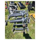 4xBID Adjustable Roller Car Dollies