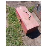 Metal Toolbox With Assorted Tools