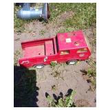 Tonka Red Metal Toy Truck