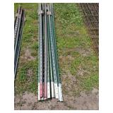 10X BID 7FT Steel T-Posts - Bulk Lot