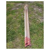 7X BID 8ft Steel T Posts