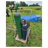 Oxygen and Acetylene Torch Set