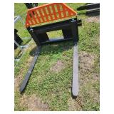 Heavy-Duty Pallet Fork Attachment for Machinery