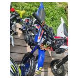 50 cc 2 strokeï¿½ Mini Blue Dirt Bike