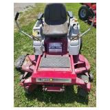 White Outdoor Zero Turn Mower