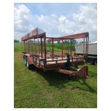 80"x16FT Heavy Duty Trailer with Ramps