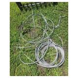 Coiled Metal Cable Lot