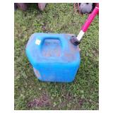 Blue Plastic Kerosene Fuel Can