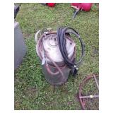 Metal Pressure Pot With Hoses
