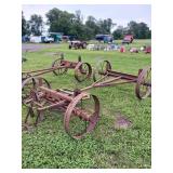 Vintage Steel Farm Wagon